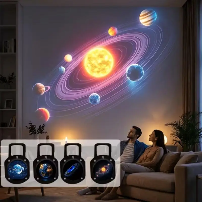Celestial Starry Night LED Projection Lamp
