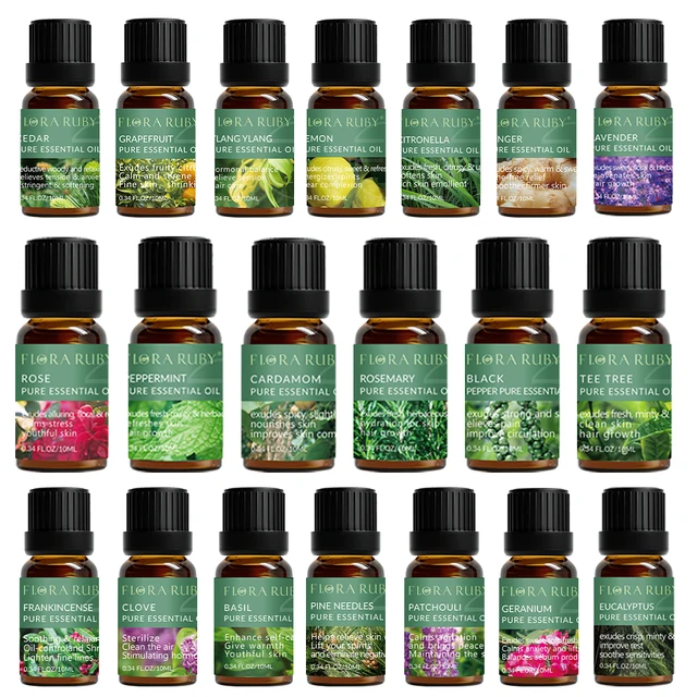 36 Essential Oils Aromatherapy-Essential Oils-100% Natural Essential Oils-Perfect for Diffuser,Humidifier,Aromatherapy Massage 1
