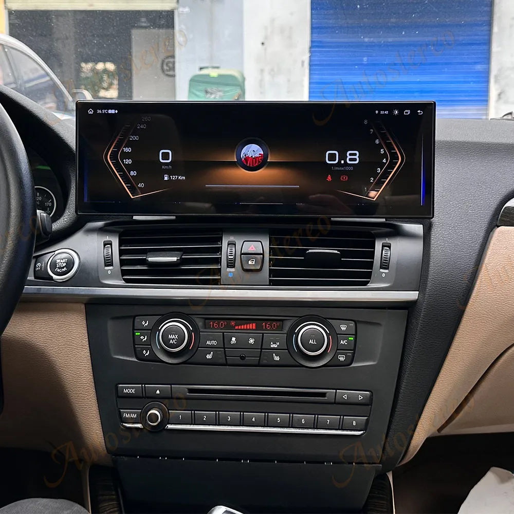 14.9 Inch Android 14 For BMW X3 X4 Series F25 F26 2011-2017 Car Multimedia Playe