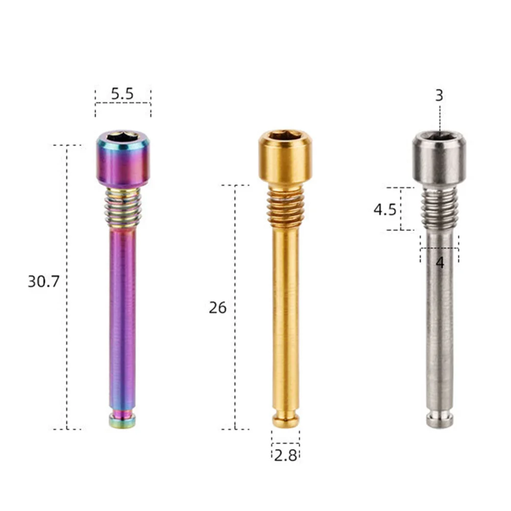 Disc Brake Caliper Bolts Micro Traders 2pcs Bicycle Caliper Screw