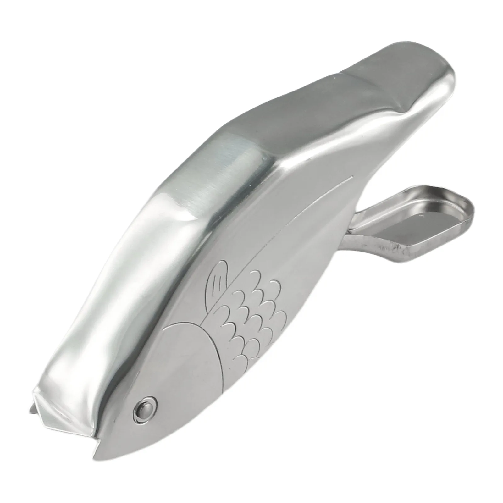 Description Picture 6 of item1Pc Stainless Steel Lemon Slice Squeezer Fish Shaped Hand Juicer Citrus Lime Orange Fruit Press Manual Juice Crusher