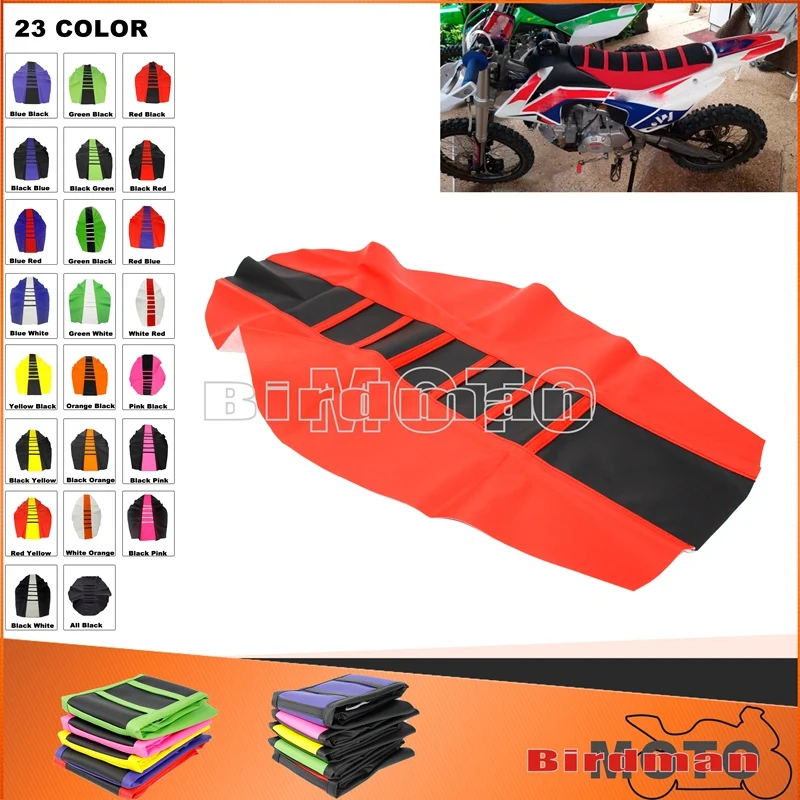 혼다 CR CRF XR 125 250 450 110 230 300 90 R L X F M 먼지 시험 자전거 모토 크로스 엔듀로 시트 쿠션 커버 패드 CRF250 CRF450