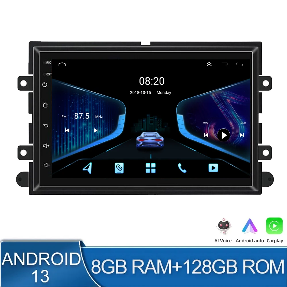 

Автомагнитола 2 Din с GPS, мультимедийный плеер для Ford F150 F250 F350 500 Explorer Focus Fusion Mustang Edge, навигация, Раздельный экран