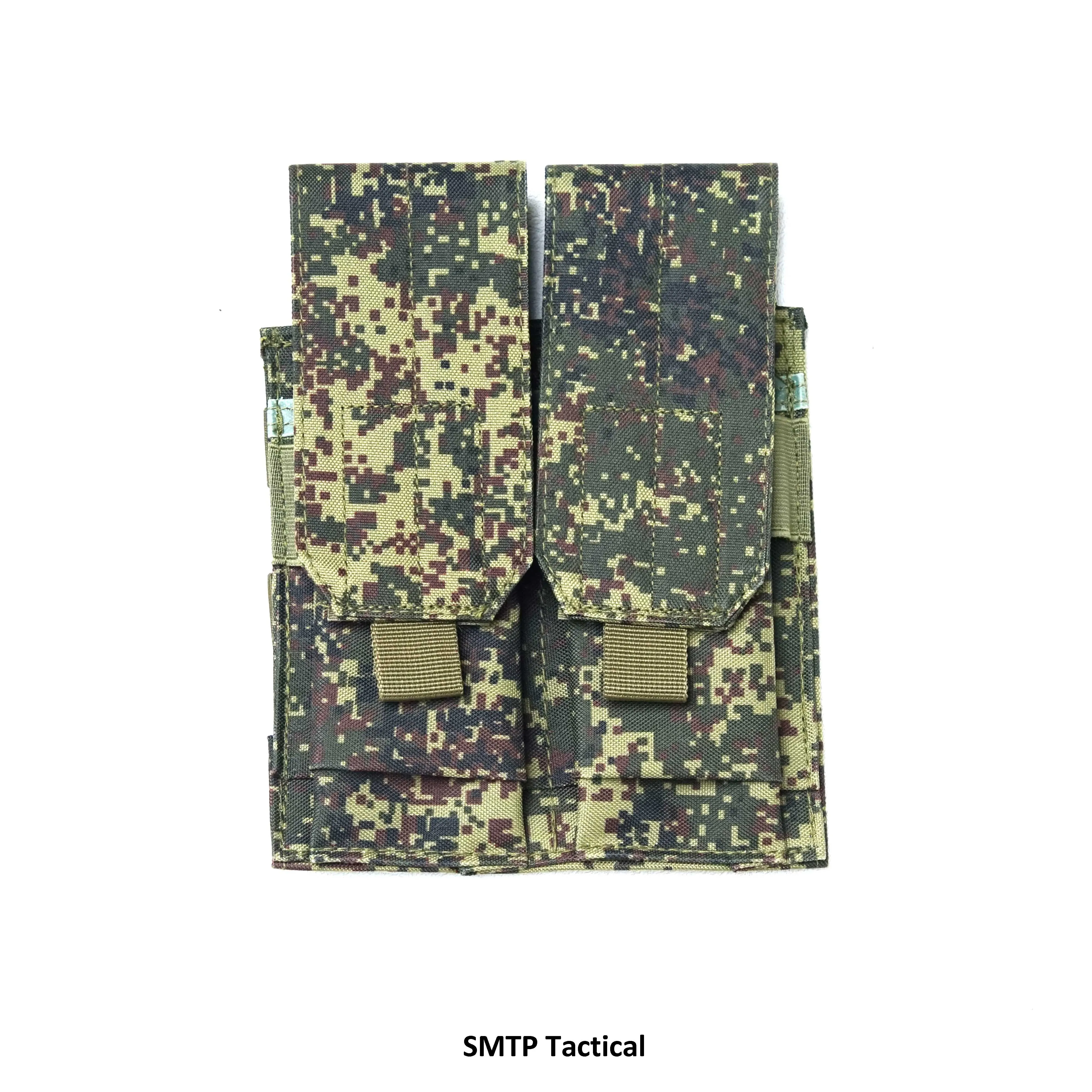 

SMTP WE517 Russian Army emr magazine pouch little green man EMR 1000D durable nylon molle system pistol 2-mag pouch