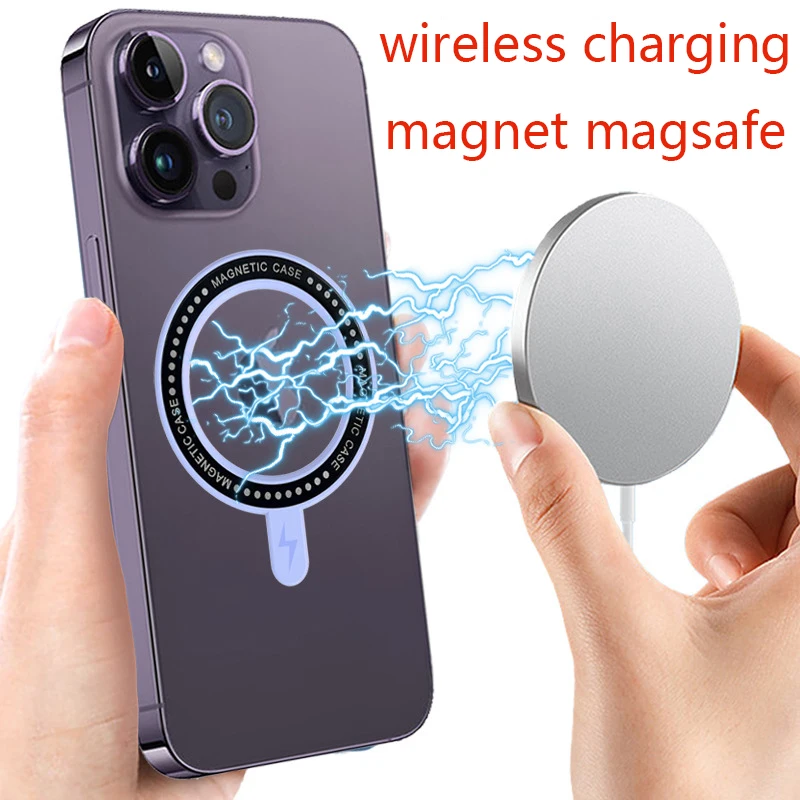Apple Magsafe 자기 흡입 충전에 적합 휴대폰 뒷면 스티커 무선 충전 및 자기 시트 유치