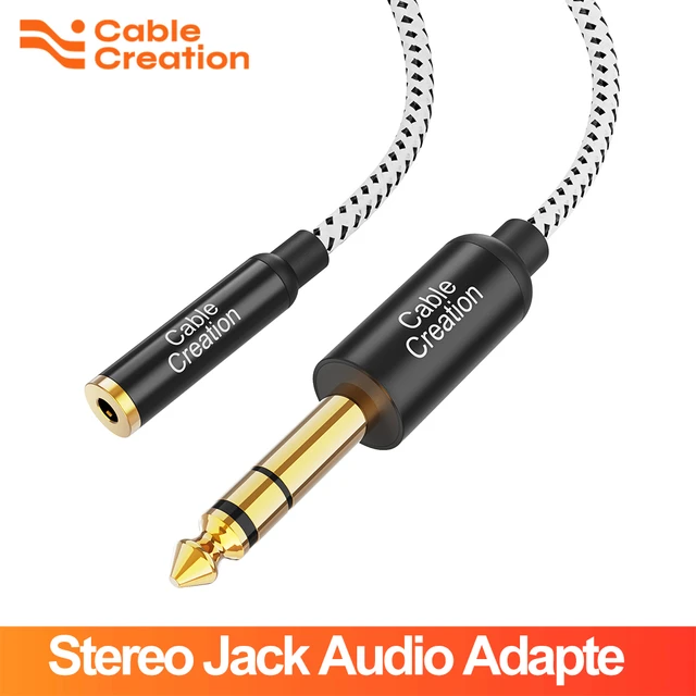 Cable Audio Jack Plug 6.3 A 3.5mm