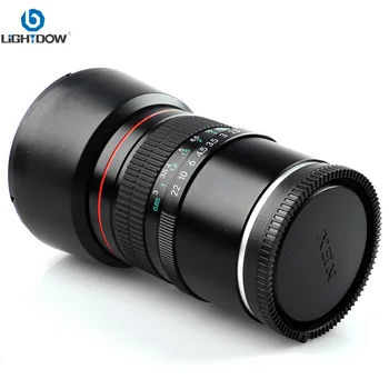 Lightdow F1.8 미디엄 망원 인물 풀 프레임 E 마운트 렌즈, 소니 NEX-7 NEX-6 NEX-5 A6500 A6300 A6000 A9 A7R A7S A7 용, 85mm