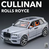 1/20 Rolls Royce SUV Cullinan Mansory Alloy Luxy Car Model Diecasts Metal Toy Car Vehicles Model Sound and Light Childrens Gift 1