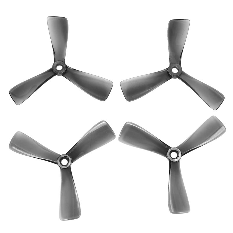 ABAC-4Pcs for Nazgul 3535 3.5Inch Cine Tri-Blade/3 Blade Propeller Prop with 5mm Mounting Hole for FPV Protek35 Part