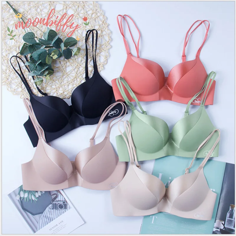 Seamless Bra for Women Female Underwear Lingerie Fitness Intimates (Color :  4, Cup Size : 75A) : : Clothing, Shoes & Accessories