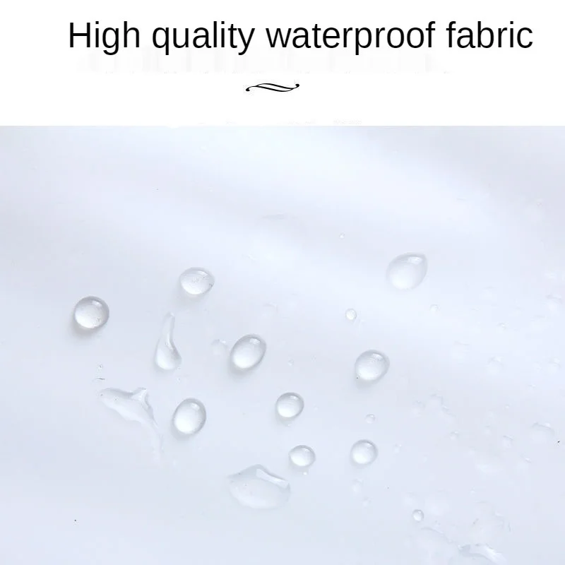 Matte Translucent Plastic Bag Umbrella Storage Bag Reusable Portable Umbrella Drawstring Storage Cover Home Organizer