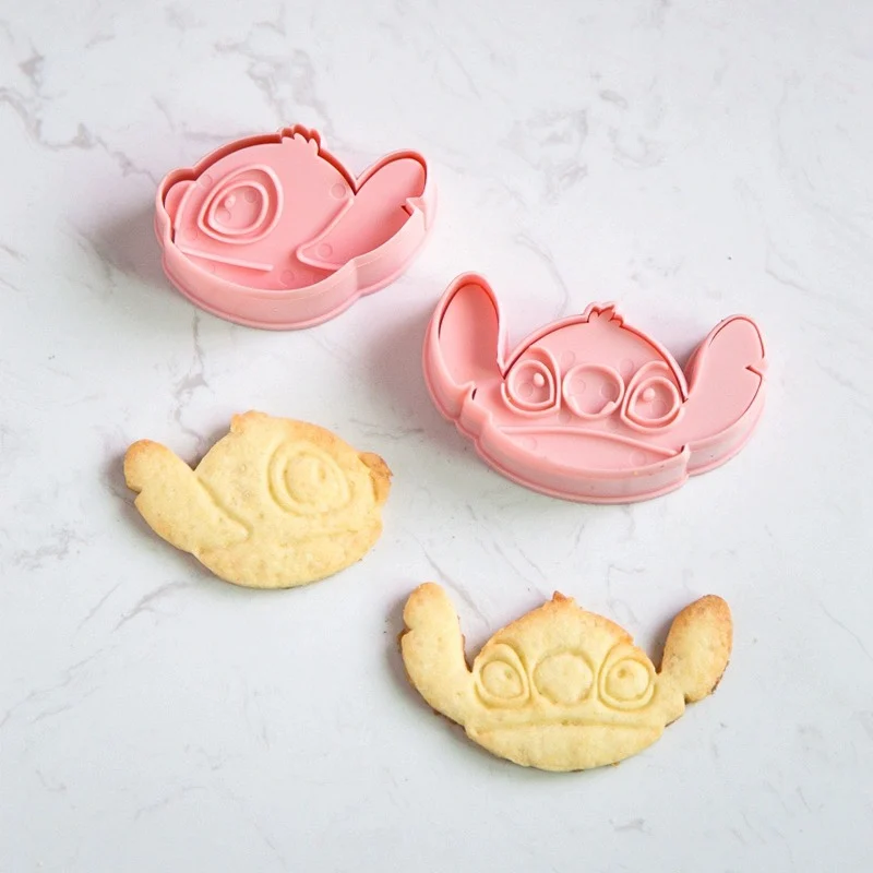Stitch Disney Cartoon Cutter Cake Cookie Mold Cutter Fondente Strumento Di Cottura Biscotto Anime Biscotto Stampo Strumenti Di Cottura Regalo Di Compl
