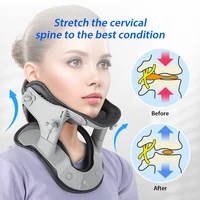Electric Infrared Heating Neck Cervical Traction Collar Spine Support Hot Compression Tractor Stretching Brace 2
