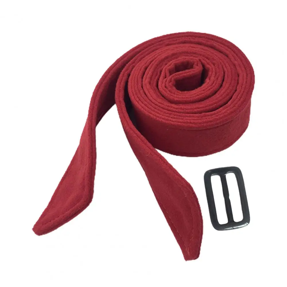 Coat Overcoat Jacket Belt waist belt Women Brushed Plush Long Elastic Faux Woolen Coat Corset Double-Sided Waist Belt Men