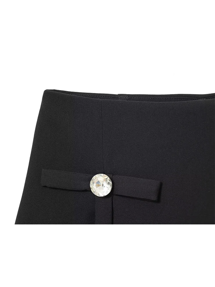 2026 New Shorts Skirts Set For Women Chic Button Sleeveless Tank Tops High Waist Mini Skirts Casual Fashion Lady Vest Suit