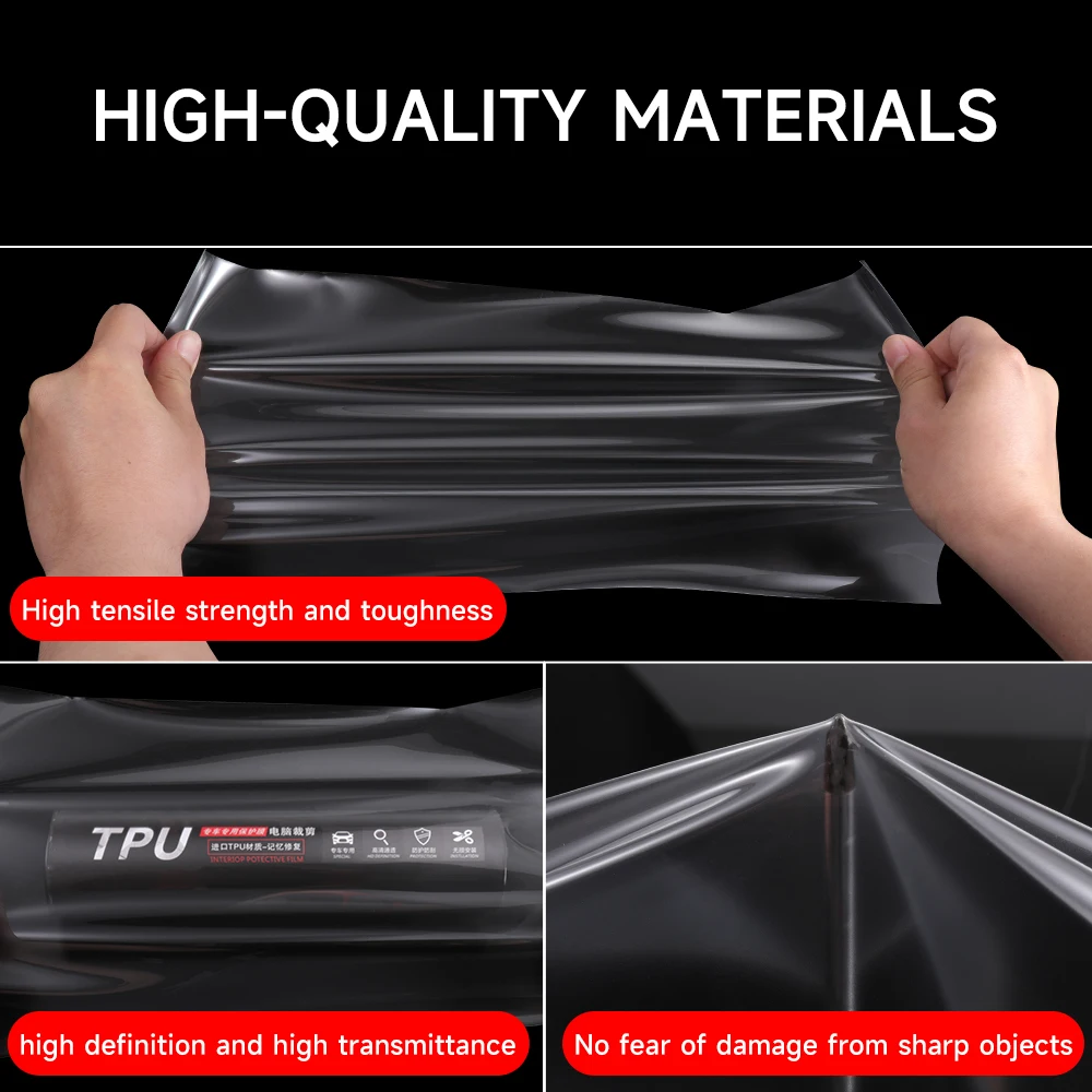 토요타 캠리 2025 2026 실내 투명 TPU 기어 패널 GPS 내비게이션 센터 콘솔 PPF 보호 필름 자동차 액세서리