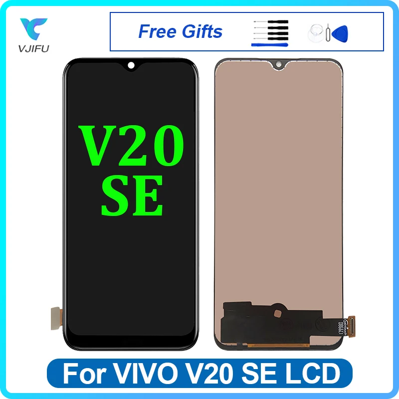 

6.44'' LCD For Vivo V20 SE V2022 V2023 V2024 V2025 Display Touch Screen Digitizer Assembly Replacement Phone Repair 100% Tested
