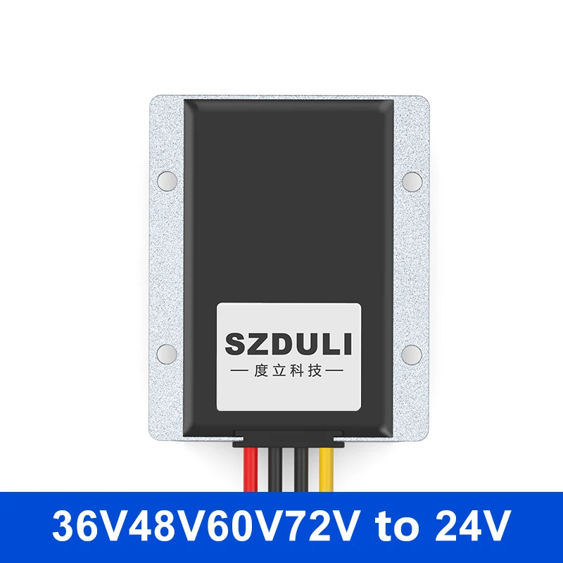 

24V36V48V60V72V to 24V high-power DC power converter 15V-90V to 24V on-board voltage stabilizing DC-DC voltage reduction module