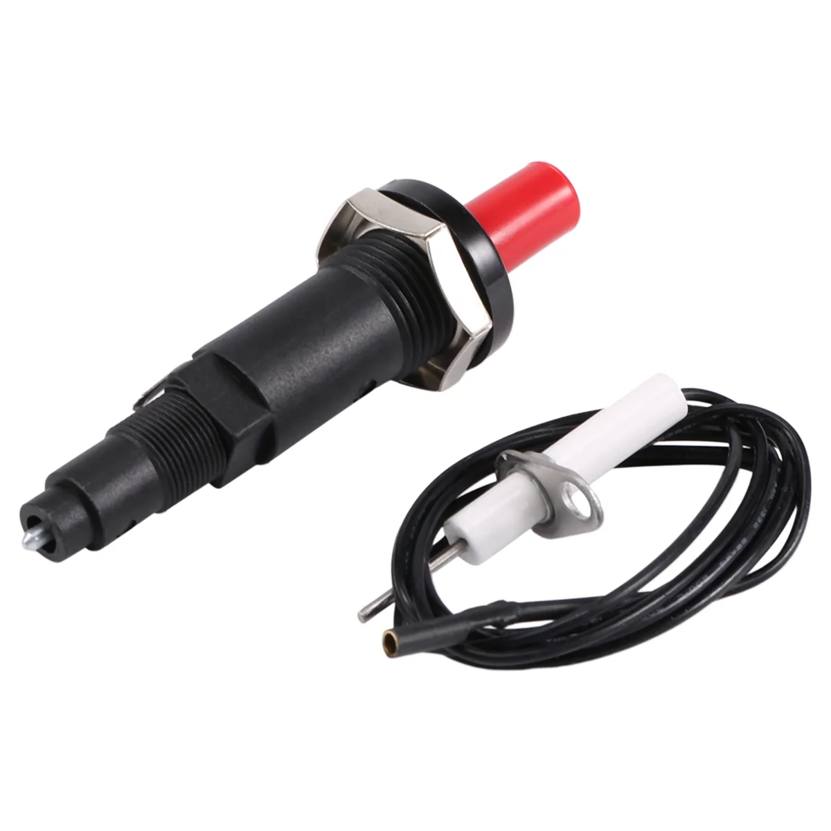 Newest Piezo Ignition Set With Cable 1000Mm Long Push Button Kitchen Lighters For Gas Stoves Ovens
