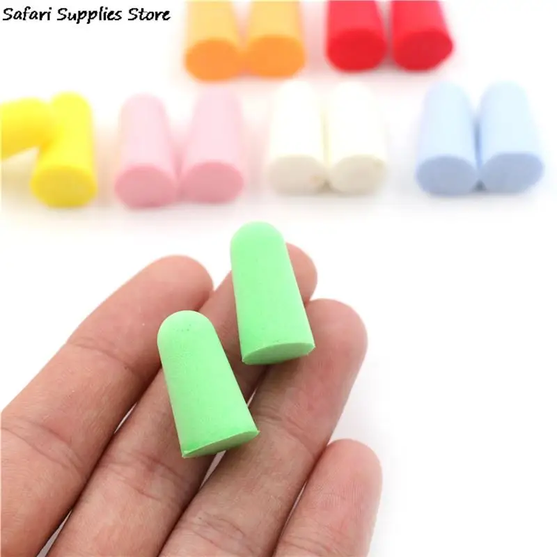 New 10 Pair  PU Foam Ear Plugs Anti Noise Snore Earplugs Comfortable For Study Sleep 5