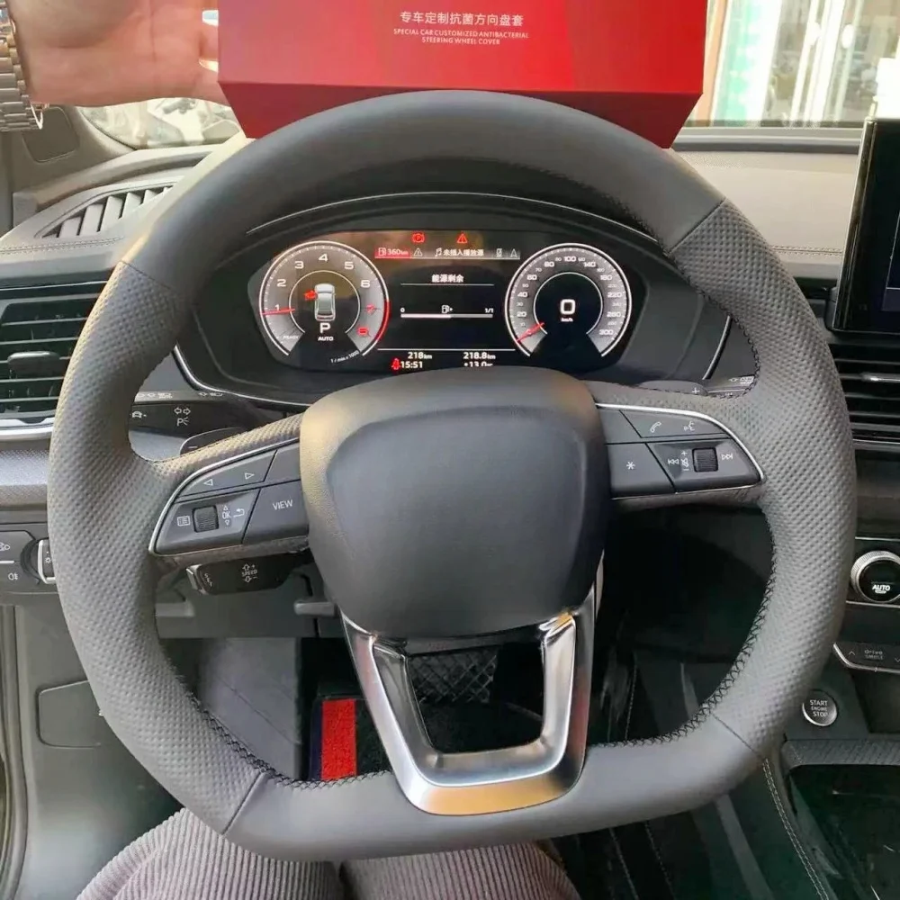 Coprivolante per Auto per Audi A1 SQ2 2018 2019 A3 2016-2019 S3 Q2 2016-2019 RS3 2017 2018 2019 accessori interni Auto - Image 2