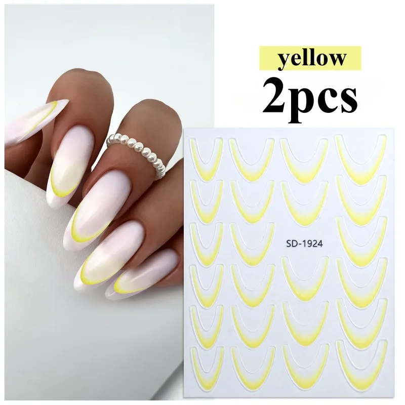 2pcs yellow