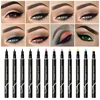 12 Colors Liquid Eyeliner Pencil Waterproof Colorful Eye Liner Pen Highlight Neon Colorful Long Lasting Eyes Makeup Cosmetic 1