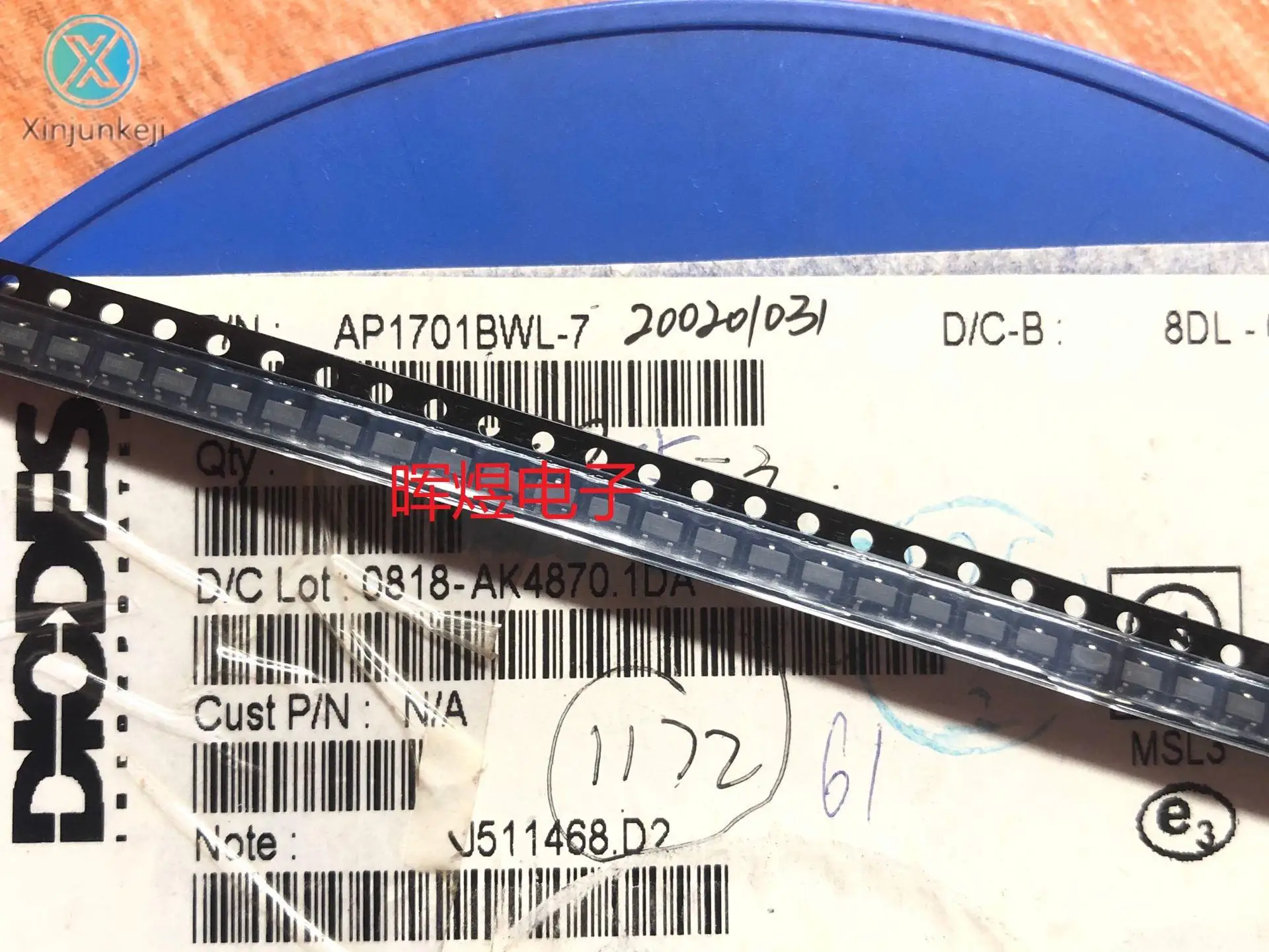 

10pcs orginal new AP1701BWL-7 reset chip SOT-23