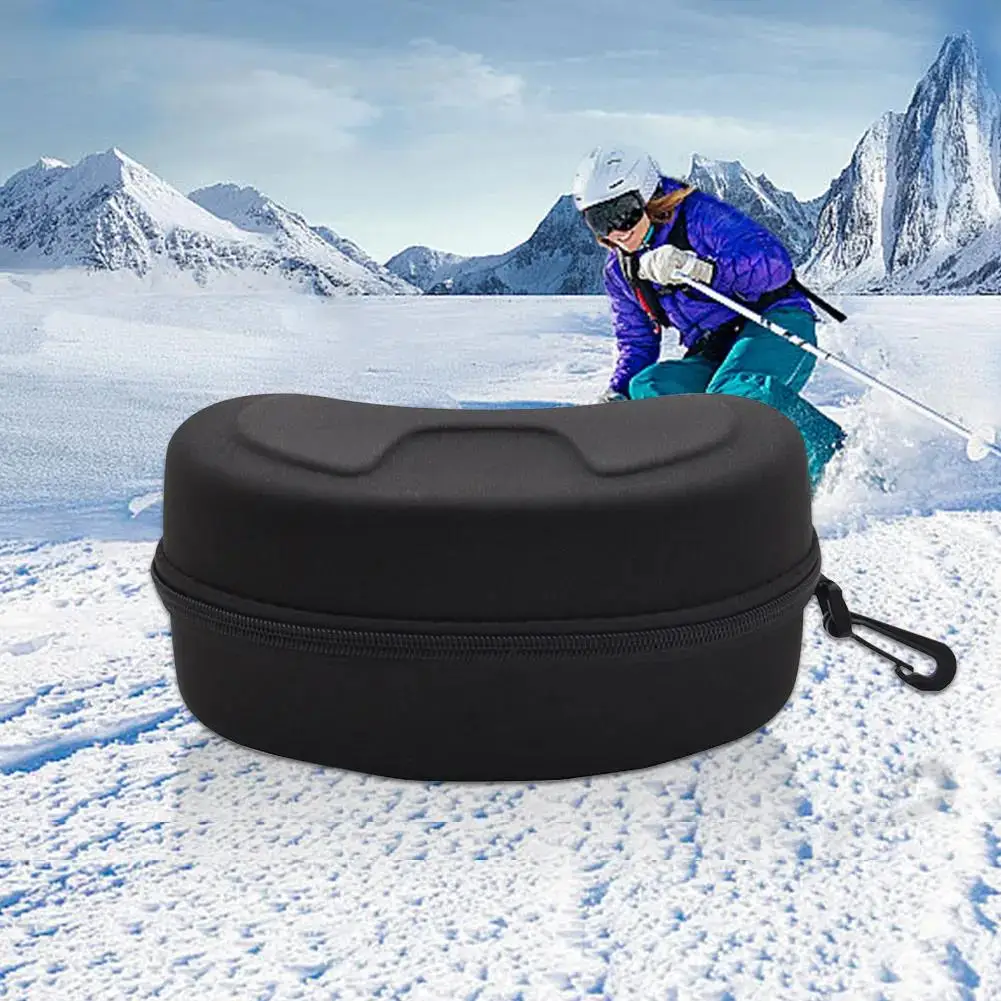 2024 Ski Glasses Case Ski Glasses Bag Ski Eyewear Case Easy To Carry Protection Glasses Case Senior Glasses Case Multifunctional 2