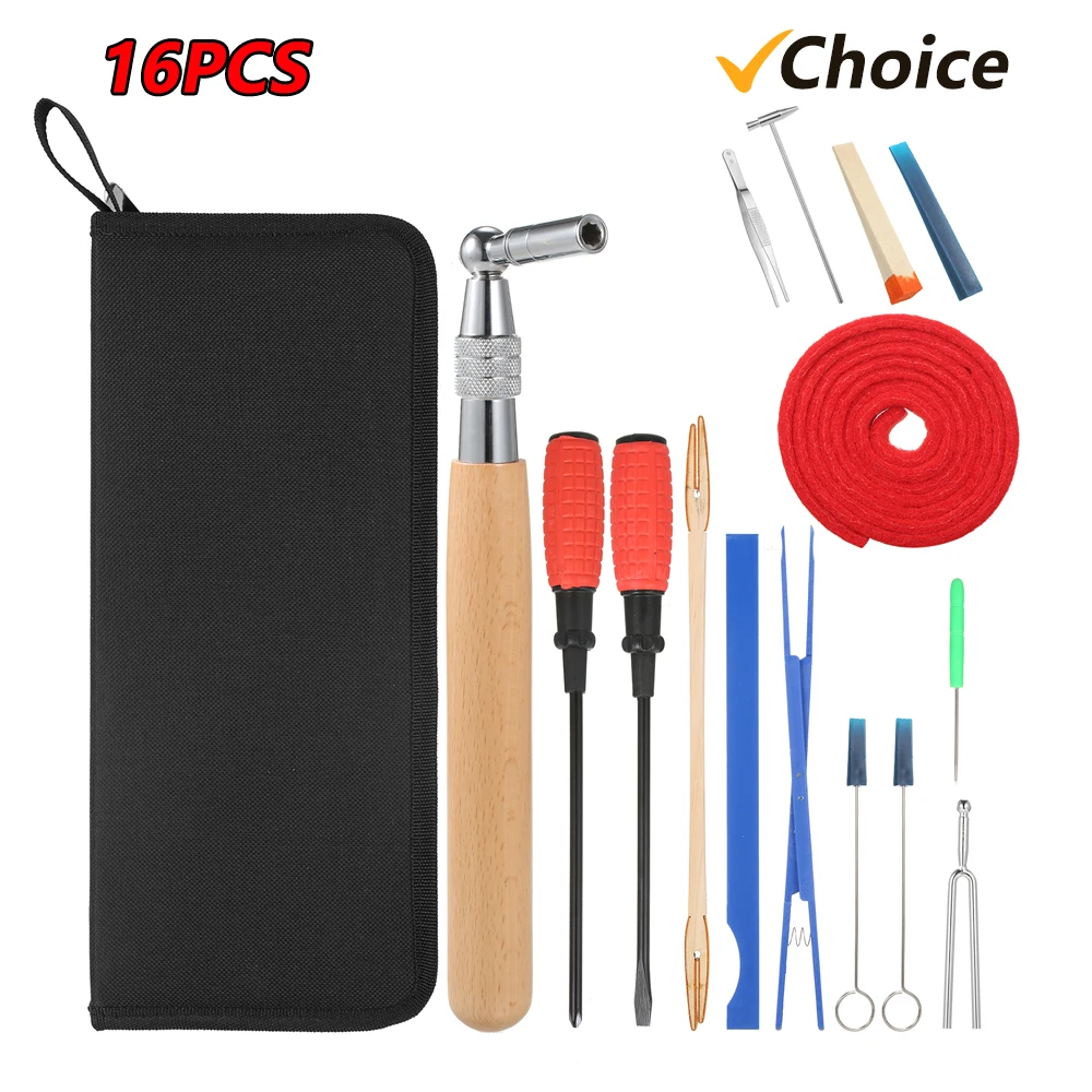 16-delige Piano-tuningkit Premium Stemgereedschapset