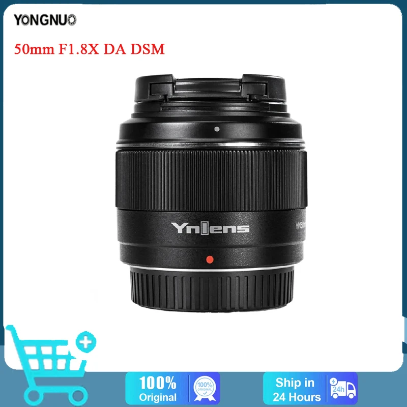 Yongnuo Yn50Mm F1.8X Da Dsm Obiettivo Per Fotocamera Obiettivo Principale Per Fotocamera Fujifilm X Mount Xt20 Xt100 Xa10 Xa5 Xt2 Xt3