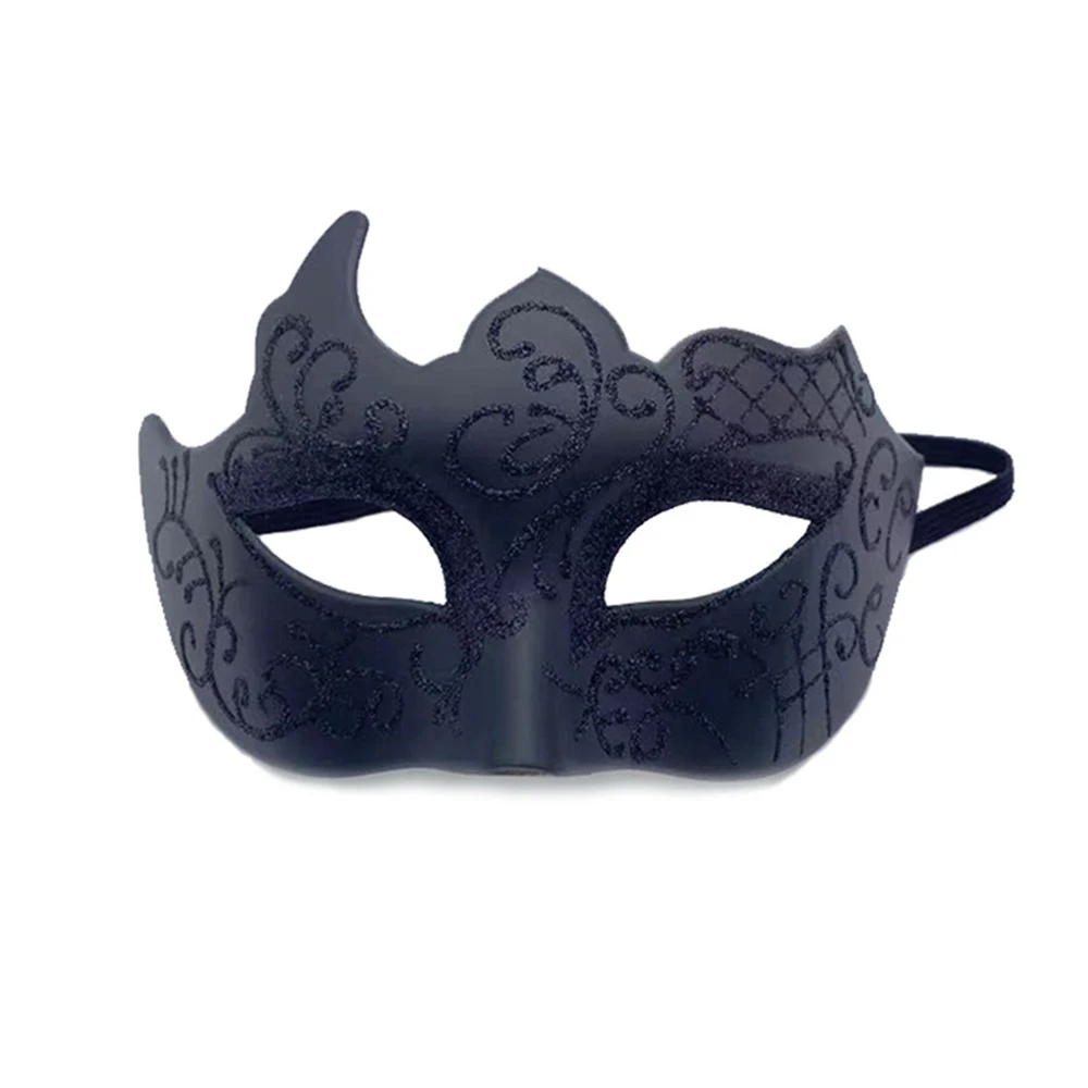 Retro Painted Half Face Masquerade Mask for Women and Men Venice Mask Halloween Costume Accessories Cosplay Party Props