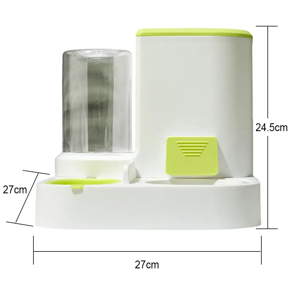 2-in-1 Pet Automatic Feeder Dog Cat Drinking Fountain Water Dispenser Food Bowl Pet Supplies For Dogs Cats images - 6