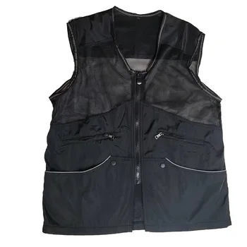 S1f40f3732a73491899028f444eb4afd7i.jpg Breathable dog trainer vest grab-proof mesh large pocket multifunctional dog training clothes German shepherd dog training suppl