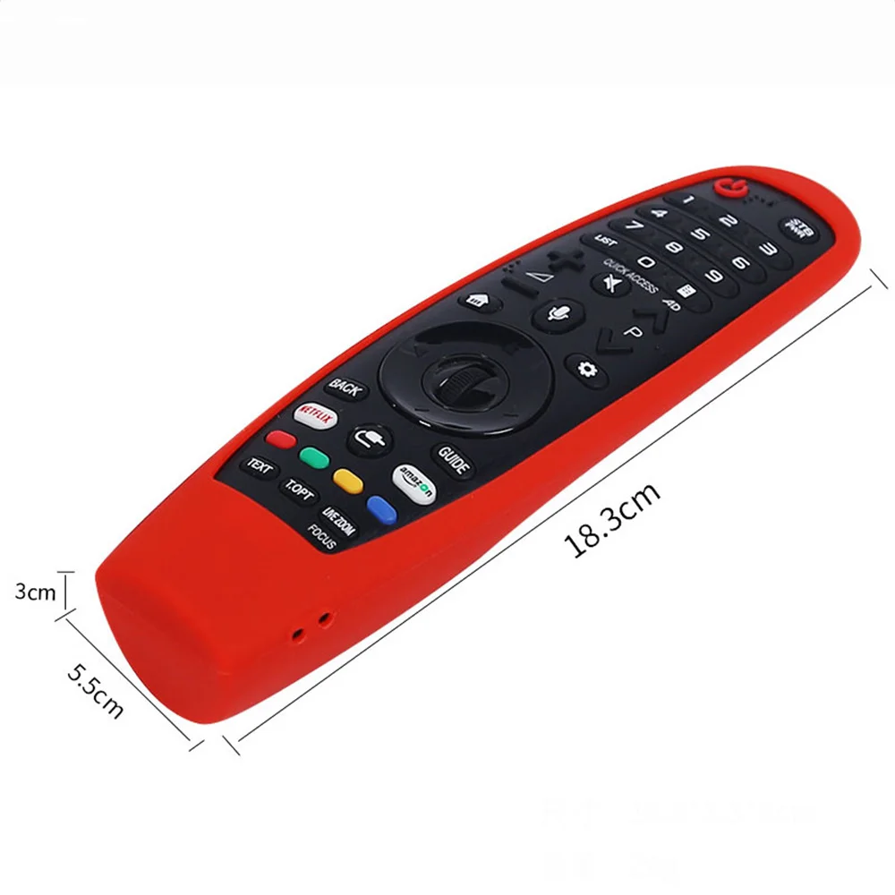 Silicone Remote Cover Remote Control Protective Case Tv Sleeve Case Anti Drop Silicone Easy To Clean Tv Accessory