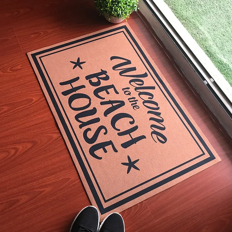 Beach House Welcome - Entryway Floor Mat