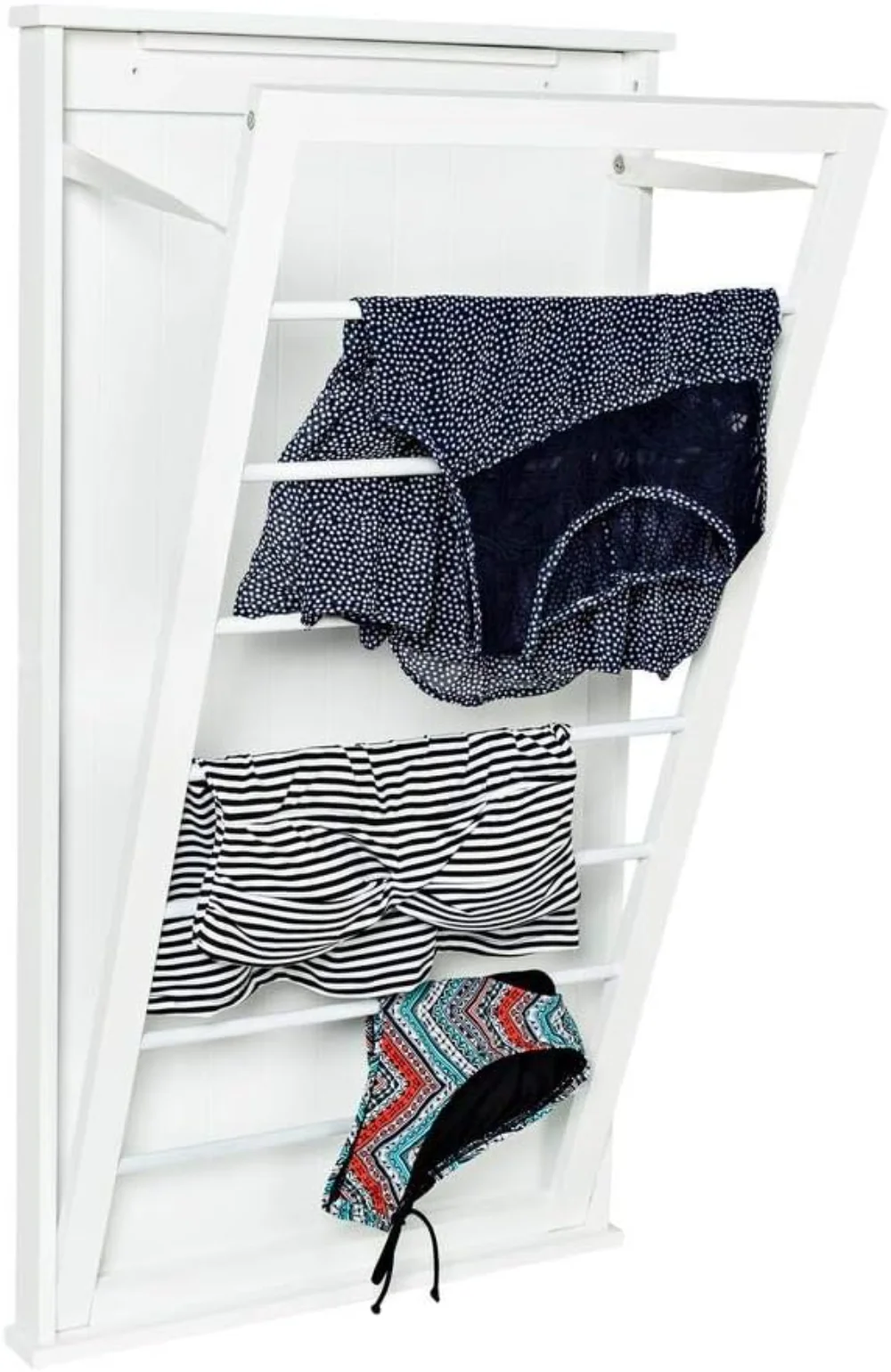 Honey-Can-Do DRY-04445 Wall-Mounted Drying Rack White