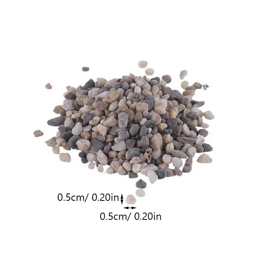 Natural Sand Stone Pebble Decorative Rocks Microlandscape Landscaping Fish Aquarium Garden Supplies Cobble Gravel