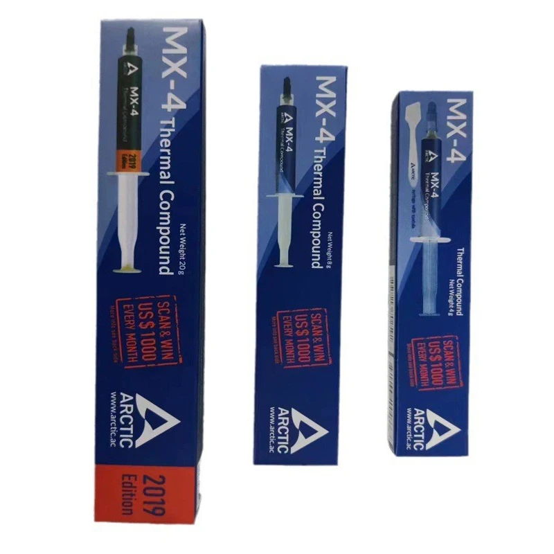 Thermal Paste Thermal Glue MX-4 4g CPU GPU Cooler Cooling Fan Fluid Conductive Heatsink Plaster