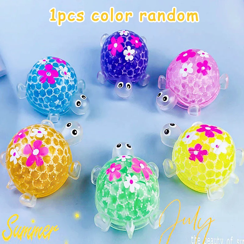 

Simulation Animals Beads Ball Fidget Kawaii Water Ball Turtle Funny Release Stress Relief Toys TPR Soft Rubber Squeeze Toy