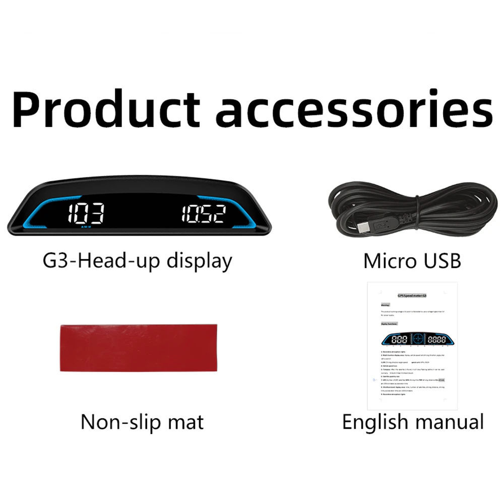 ڵ ӵ G3 GPS HUD  ÷, ڵ  ׼, Ʈ  ˶ ˸ , 