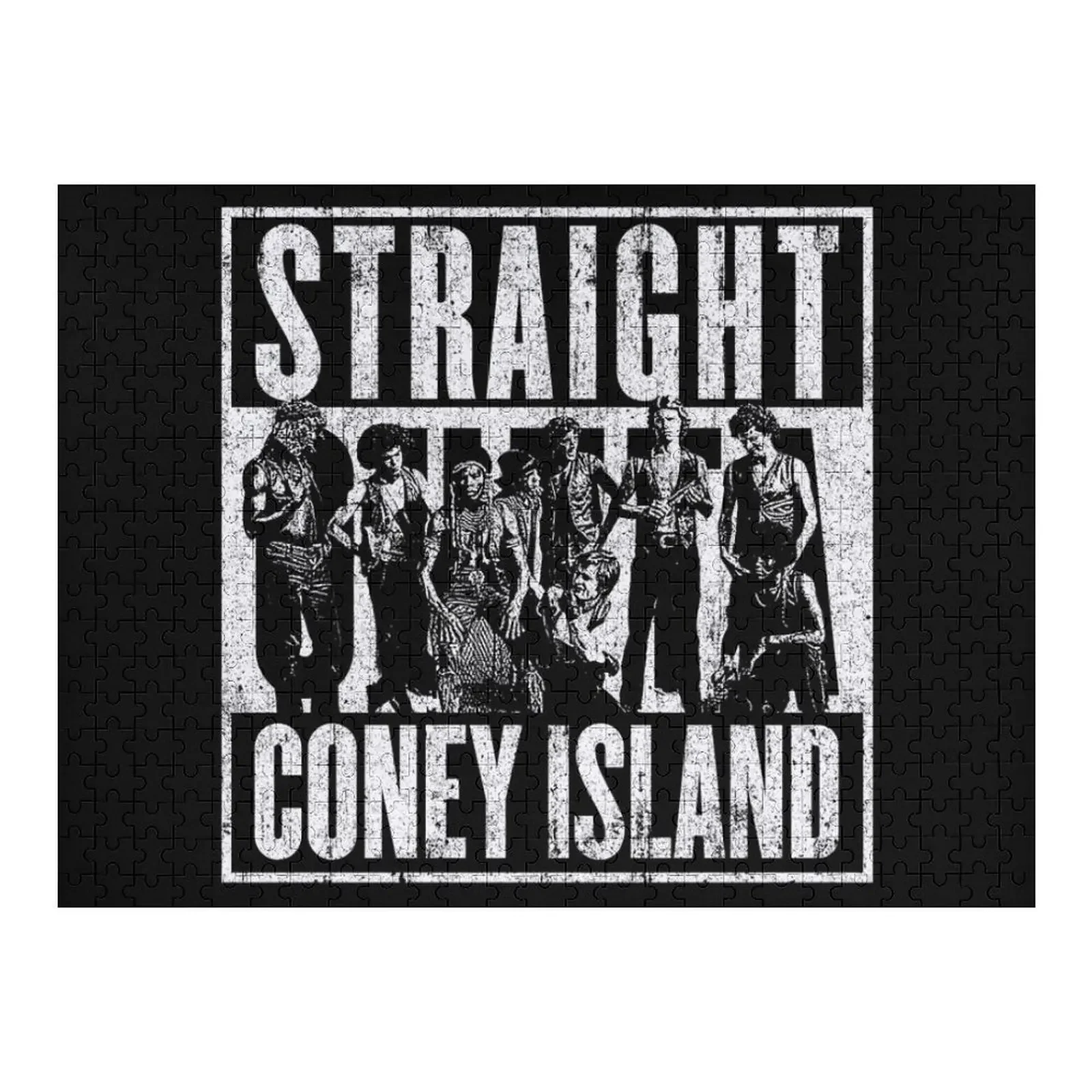 Straight Outta Coney Island Jigsaw Puzzle Wood Animals Customs With Photo Wooden Animal Puzzle
