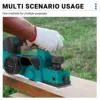 Drillpro 30000RPM Brushless Electric Planer Wireless Woodworking Machine Cordless Home DIY Cutting Power Tool For Makita Battery 5