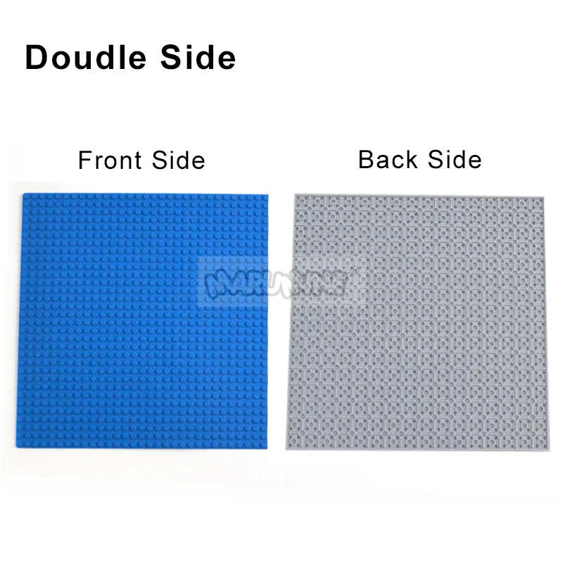 Marumine 32x32 Double-sided Classic Baseplate MOC Blocks Building Parts Base Plate 3811 Compatible for House City Construction 3
