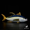 Yellow Fin Tuna High Fidelity Anime Cute Plushie Allison Tuna Fish Plush Toys Lifelike Animals Simulation Stuffed Doll Kawai Toy 1