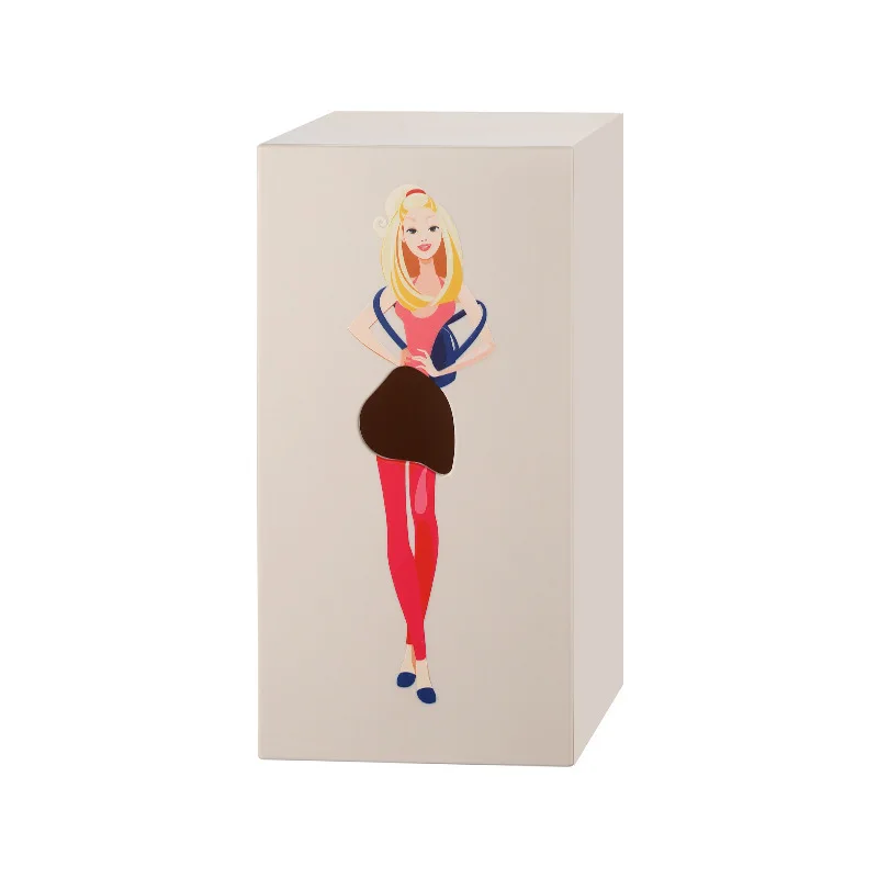 Cartoon Anime Marilyn Monroe Tutu Skirt Girl Face Pumping Paper Box Girl Tissue Box 6