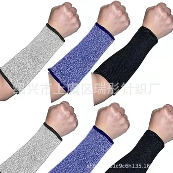 Grade 5 Anti Cutting Arm Protection Anti Cutting Sleeve Protection Safety Glass Factory Wear-Resistant And Anti Cutting 1