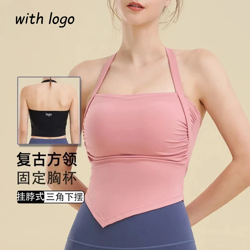 

Yoga Crop Top Bra Women Clothing Shockproof Sports Bra Women Back Fitness Suit Tight Running Vest Yoga Suit Fitness Top