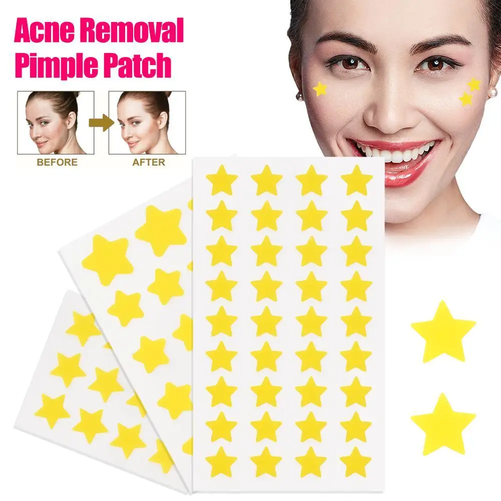 Star Pimple Patch Acne Colorful Invisible Acne Removal Skin Care Stickers Y2K Originality Concealer Face Spot Beauty Makeup NEW