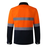 ProGuard Hi-Vis Reflective Long Sleeve Work Polo